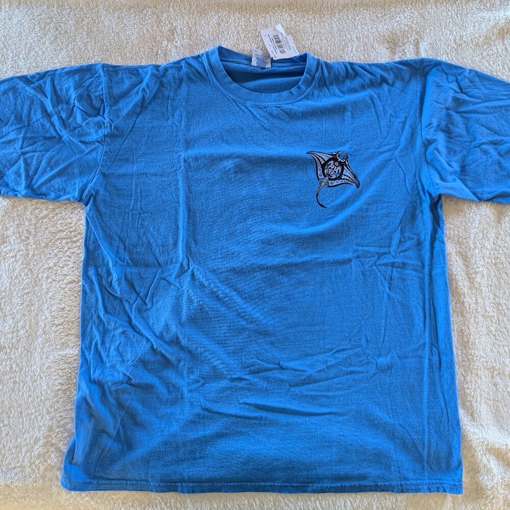 Men's stingray hawaiian t shirt *NEW*